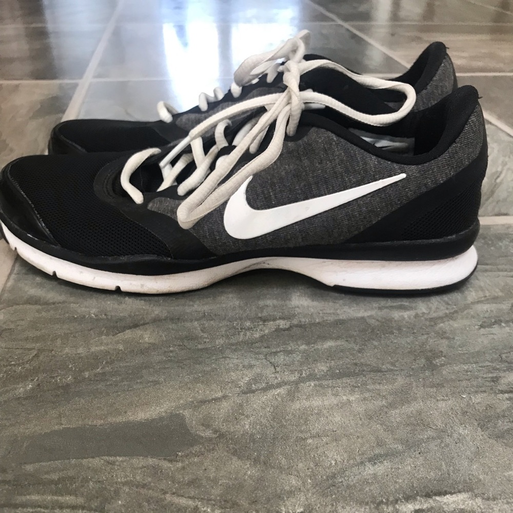Black and Grey Nike Sneakers